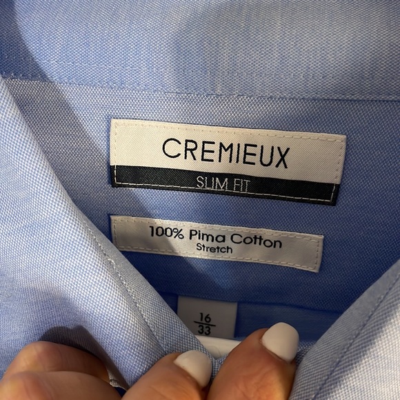 Baby Blue Dress Shirt - Picture 2 of 3